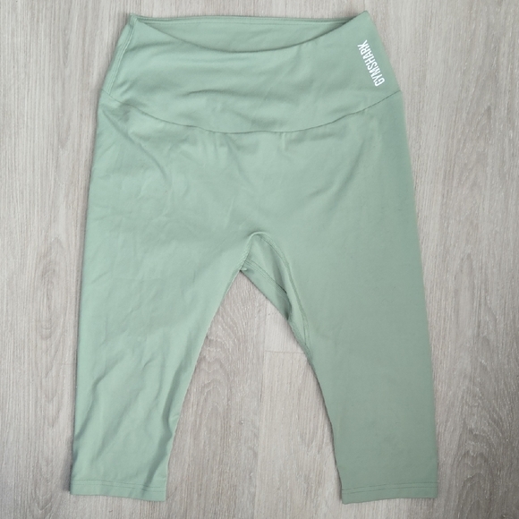 Gymshark Women Green Leggings - Picture 1 of 3